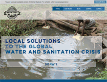 Tablet Screenshot of medwater.org